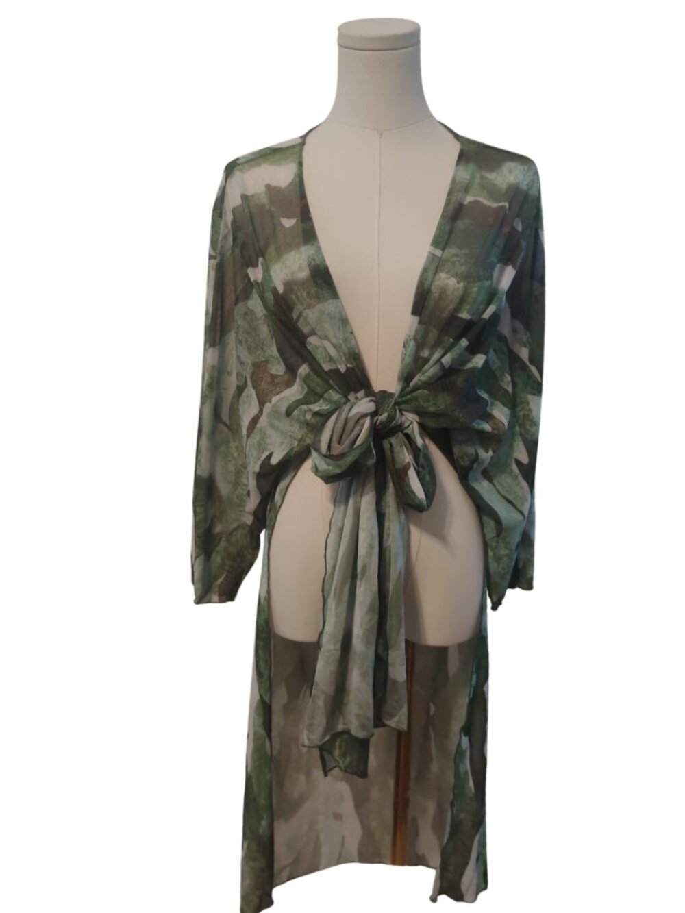 Green Sheer Duster